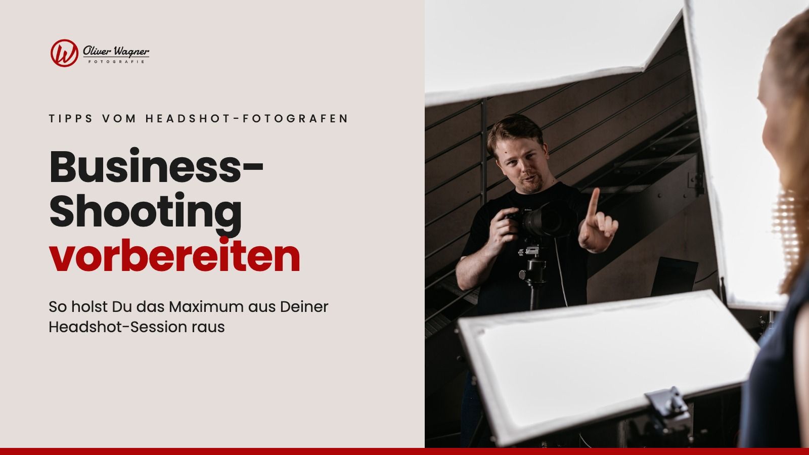 Titelbild: Business-Shooting vorbereiten: So holst Du das Maximum aus Deiner Headshot-Session raus